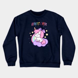 Unicorn Chubby Lover Crewneck Sweatshirt